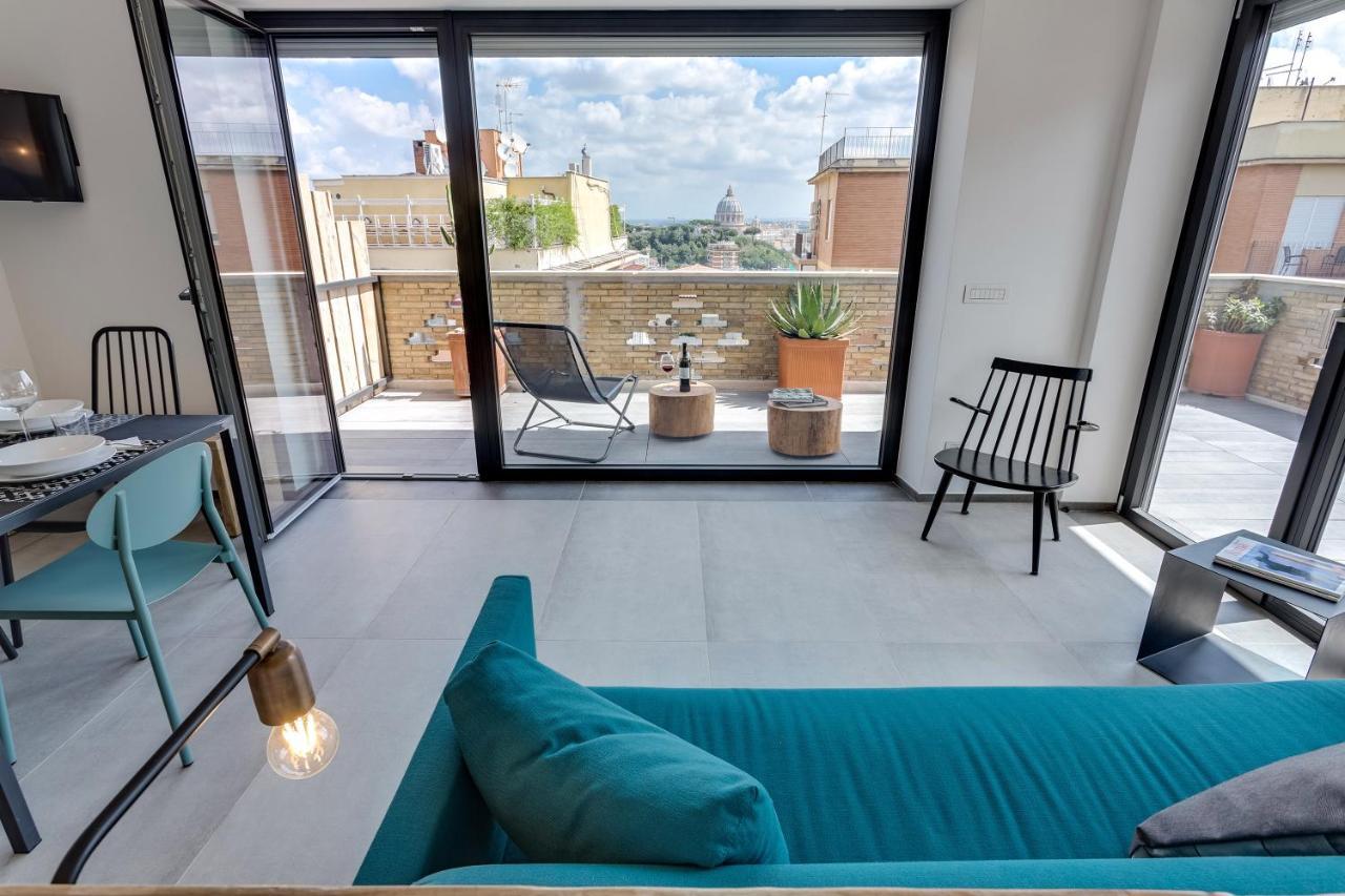 Rome As You Feel - Vatican Terrace Apartments With View 외부 사진